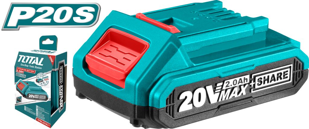 Total Tools - Lijadora Eléctrica a Batería P20S de 20 V