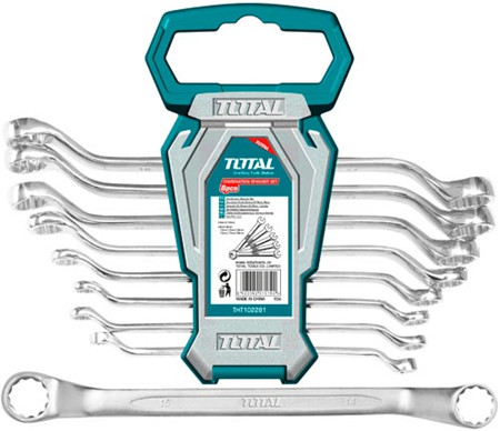 Offset ring spanner set