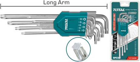 TOTAL Torx Key THT106392 – T10-T50