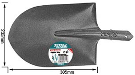 Steel shovel