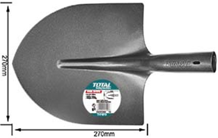 Steel shovel