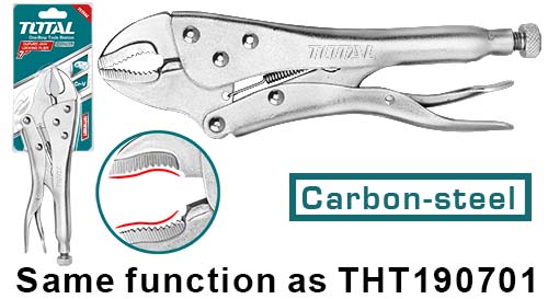 TOTAL كماشة كلابة THT190703