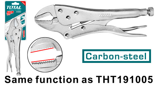 TOTAL كماشة الفك المستقيمة THT191002