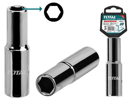 1/2" Deep hexagonal socket
