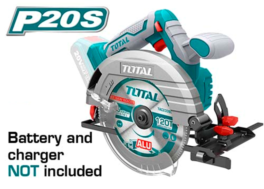 Total Tools - Lijadora Eléctrica a Batería P20S de 20 V